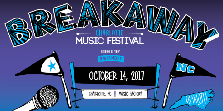 breakaway music festival lineup nc