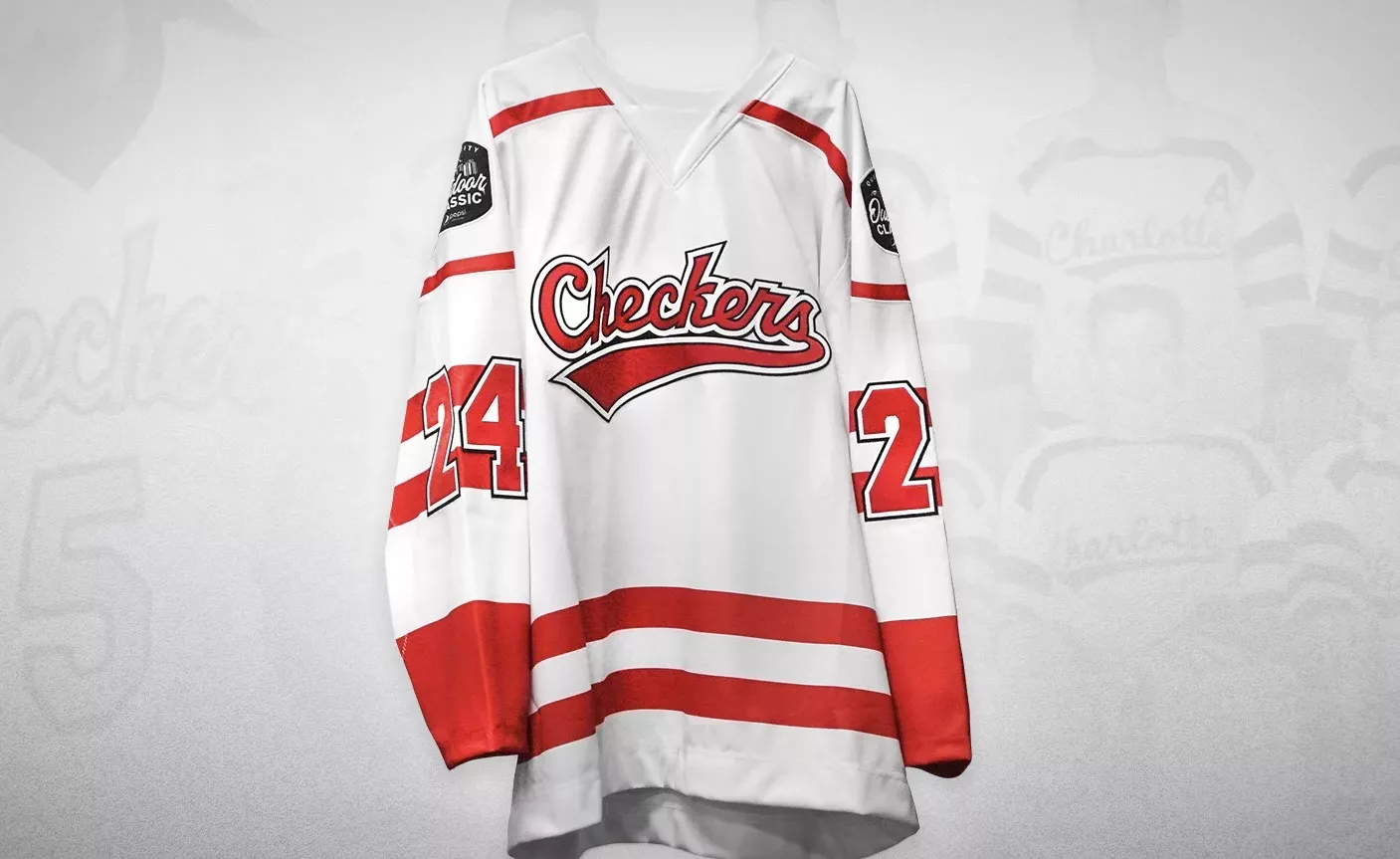 Charlotte Checkers announce that these jerseys, worn once last season, are  staying as the full-time alternates. They will be worn at all Friday home  games. : r/hockeyjerseys