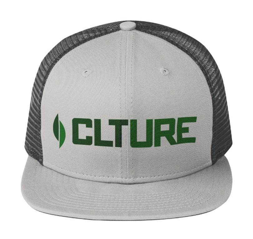 Clture New Era 9fifty Trucker Hat Grey Graphite Green Clture