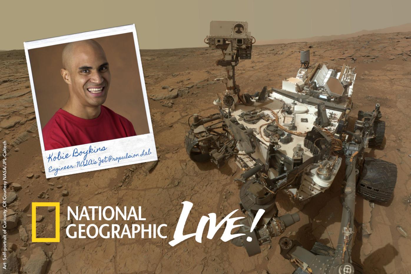 Explore Mars with NASA Engineer Kobie Boykins at special National
