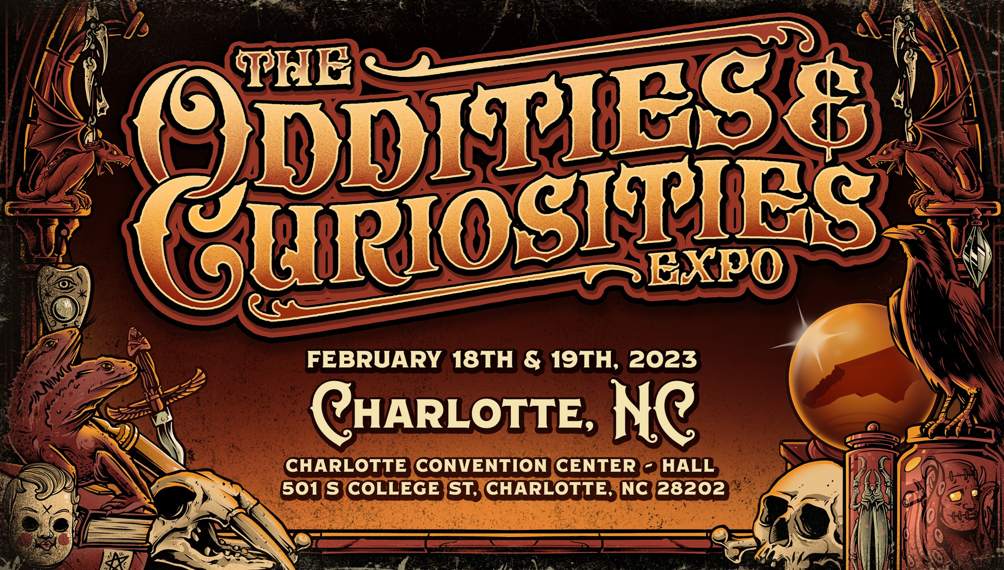 Charlotte Oddities & Curiosities Expo 2023 CLTure