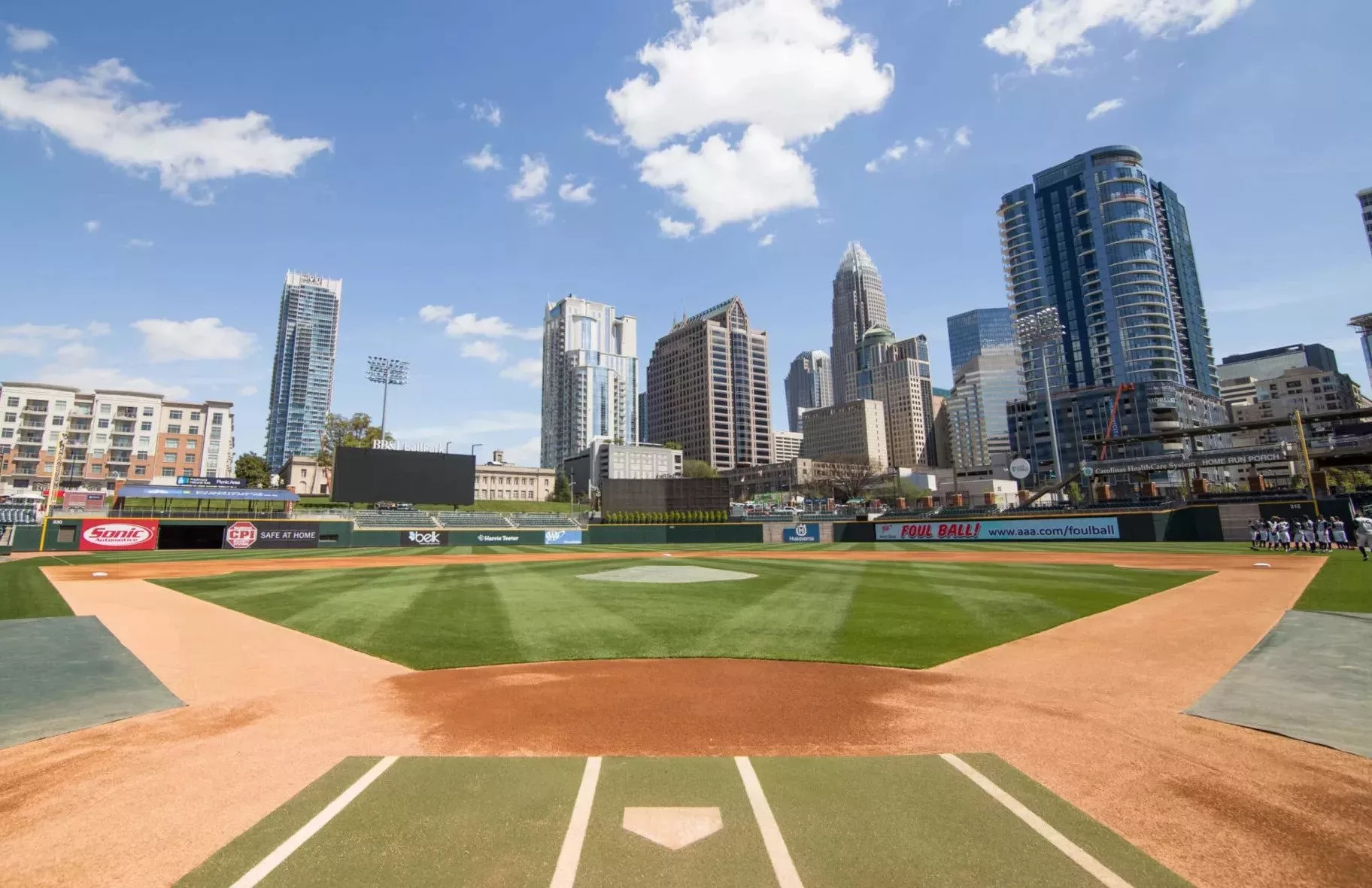 Threw Out First Pitch at Charlotte Knights Game! – Live From the Lehigh  Valley