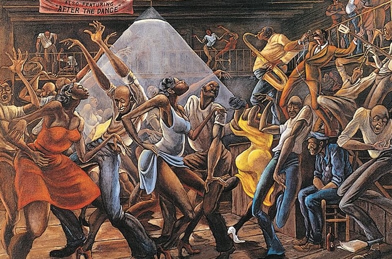 アーニーバーンズ　アップタウンダウンタウン Uptown, Downtown — Ernie Barnes Official
